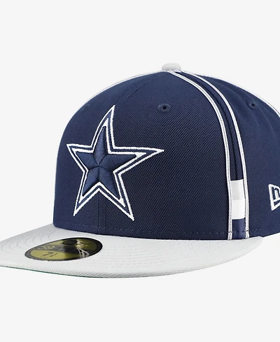 New Era Men's Navy Dallas Cowboys Soutache 59FIFTY Fitted Hat