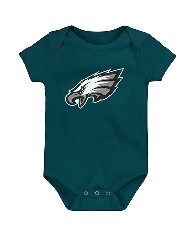 Outerstuff Baby Boys' and Girls' Philadelphia Eagles Primary Logo Short-Sleeve Bodysuit
