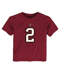 Nike Toddler Boys' 2T-5T Tampa Bay Buccaneers Emeka Egbuka Short-Sleeve Crewneck Graphic T-Shirt