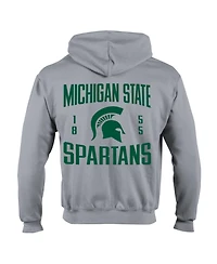 Champion Men's Michigan State Spartans Varsity Powerblend Full-Zip Fleece Hoodie