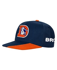 Outerstuff Big Boys' and Girls' Denver Broncos Retro High-Crown Snapback Hat