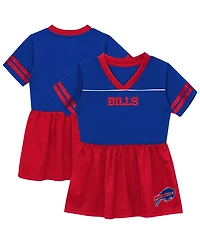 Outerstuff Toddler Girls' 2T-5T Stadium Lights V-Neck Fit & Flare Dress