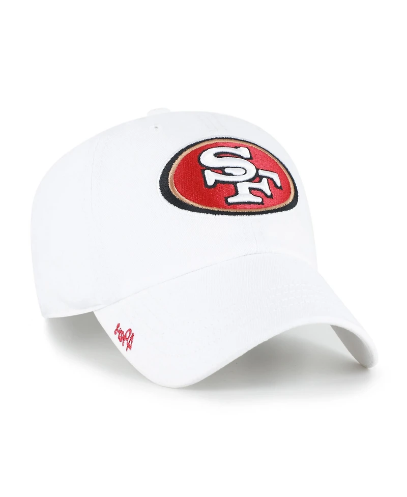 '47 Brand Women's White San Francisco 49ers Miata Clean Up Adjustable Hat