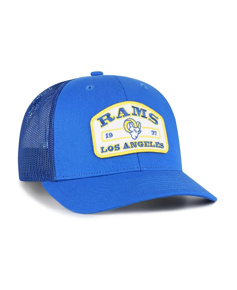'47 Brand Men's Los Angeles Rams Roadway Adjustable Trucker Hat