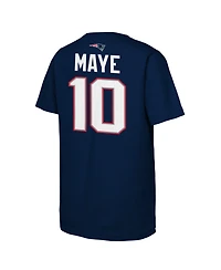 Outerstuff Boy's and Girl's Drake Maye New England Patriots T-Shirt