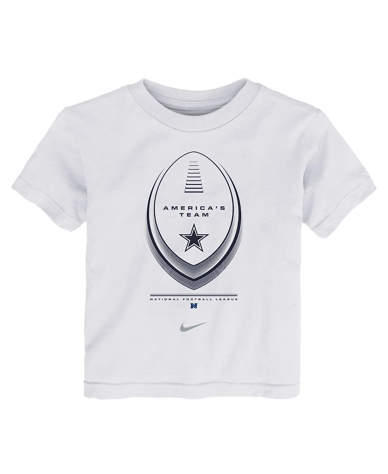 Nike Toddler Boys' 2T-5T Icon Legend Dallas Cowboys Crewneck Short-Sleeve T-Shirt