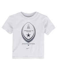 Nike Toddler Boys' 2T-5T Icon Legend Dallas Cowboys Crewneck Short-Sleeve T-Shirt