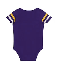 Outerstuff Baby Boys and Girls' Up One Short-Sleeve Bodysuit, Bib Booties, 3-Piece Set