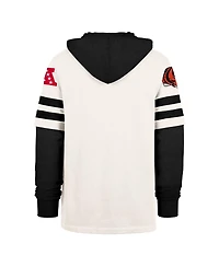 '47 Brand Men's Cincinnati Bengals Split Zone Cornerback Duo Lacer Fleece-Lined Hoodie