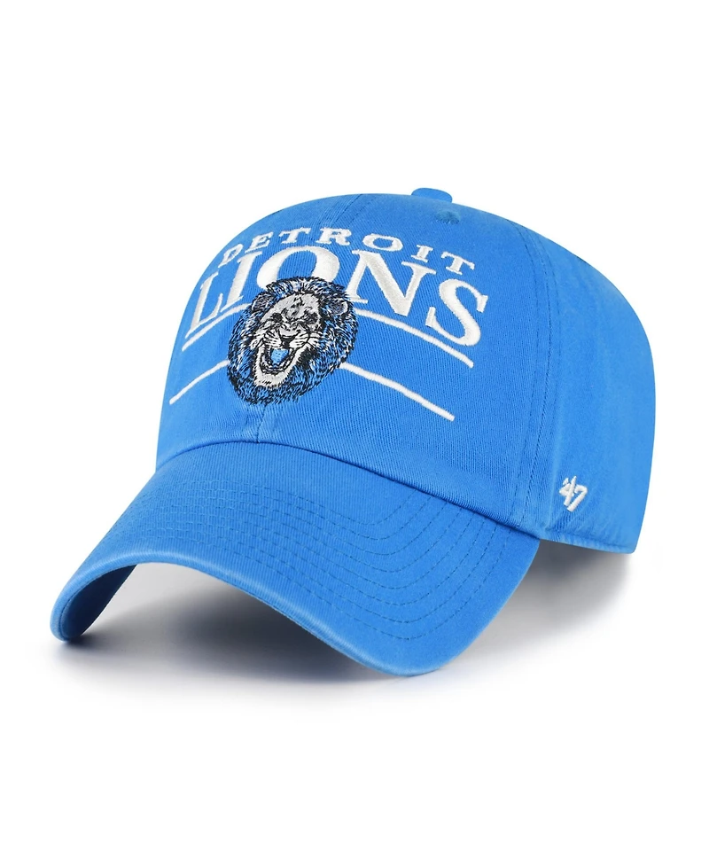 '47 Brand Detroit Lions Throwback Graphic Clean Up Hat