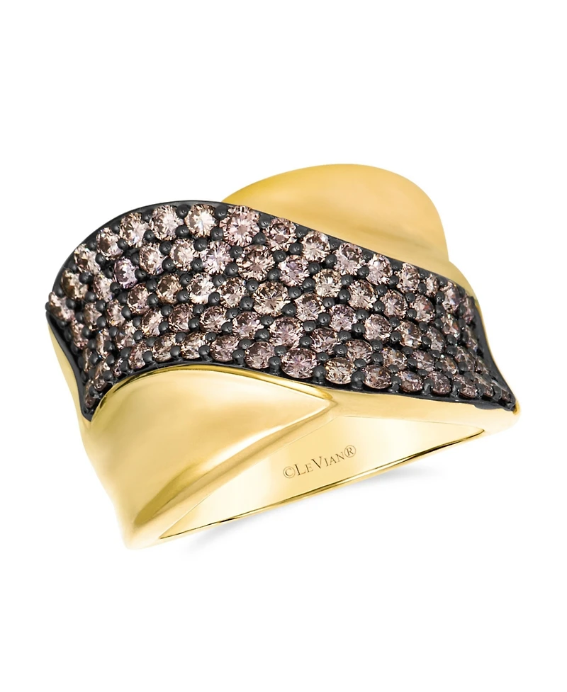 Le Vian Chocolate Diamond (1.42 ct. t.w.) Ring in 14k Honey Gold