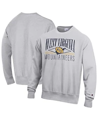 Champion Men's West Virginia Mountaineers Reverse Weave Fleece Sweatshirt