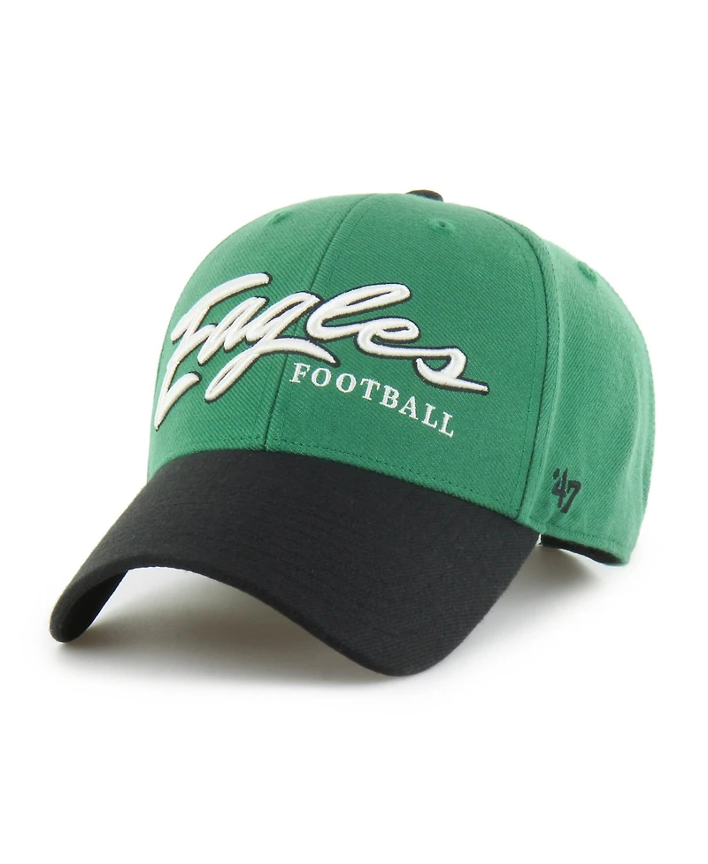 '47 Brand Philadelphia Eagles Mvp Throwback Adjustable Wool-Blend Baseball Hat