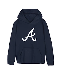 Outerstuff Toddler Boys' 2T-5T Atlanta Braves Pullover Fleece Hoodie