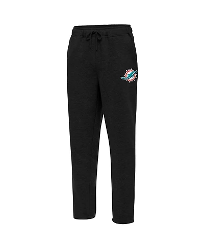 Antigua Men's Black Miami Dolphins Victory Sweatpants