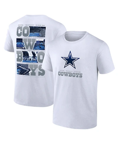 Dallas Cowboys Merchandise Men's White Stats T-Shirt