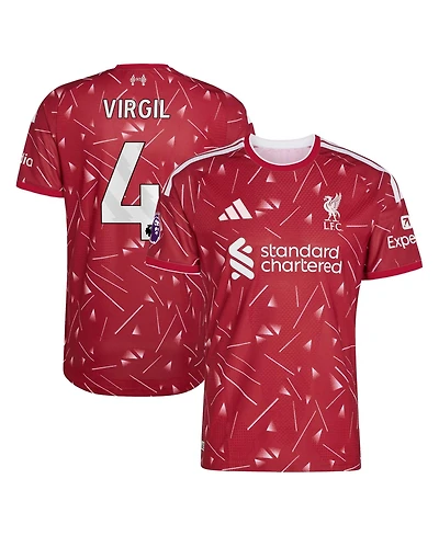 adidas Men's Liverpool Virgil van Dijk 2026/27 Authentic Home Jersey