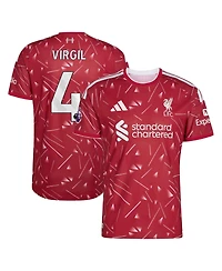 adidas Men's Liverpool Virgil van Dijk 2026/27 Authentic Home Jersey