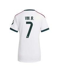 Adidas Women's Vini Jr. White Real Madrid 2026/27 Home Replica Jersey