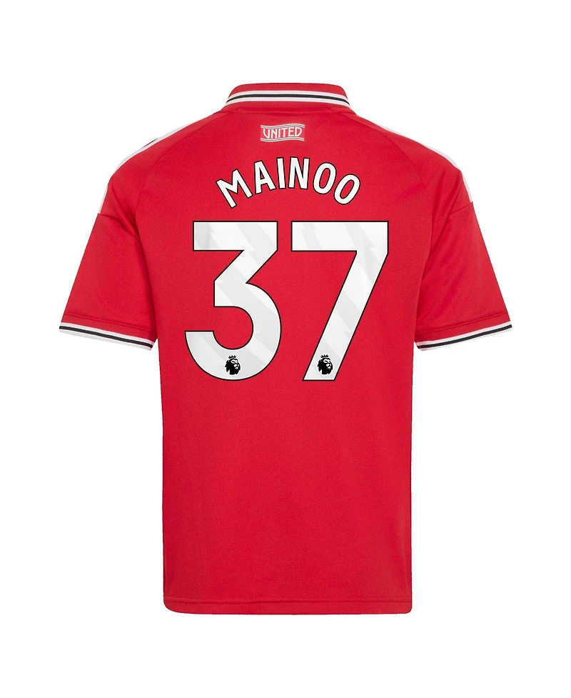 adidas Boys' and Girls' Kobbie Mainoo 2026/27 Home Replica Jersey