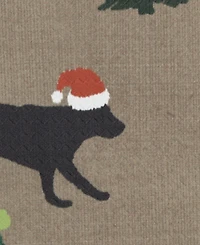 Eddie Bauer Dogs and Christmas Trees Non-Slip Kitchen Mat