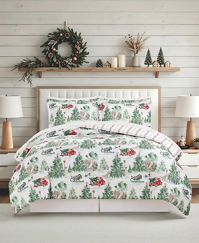 Macy's Snow Day Soft Hand Feel 8-Piece Comforter Set
