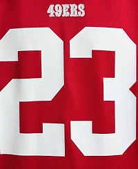 Men's Nike Christian McCaffrey Scarlet San Francisco 49ers Game Player Jersey