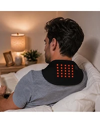 Pursonic Total Neck and Face Rejuvenation: Red Light Therapy Neck Wrap and 7-in-1 Sculpting Wand