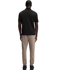 Boss by Hugo Men's Interlock Cotton Striped-Trim Polo Shirt
