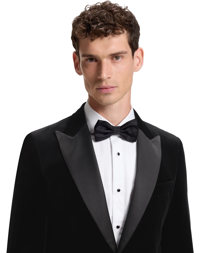 Boss by Hugo Men's Cotton Velvet Slim-Fit Tuxedo Jacket