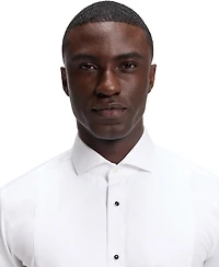 Boss by Hugo Men's Wrinkle-Free Cotton Poplin Regular-Fit Dress Shirt