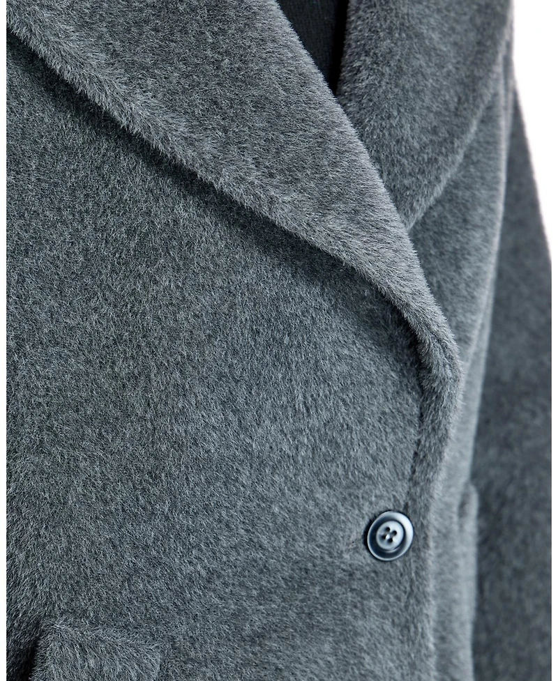 Julia & Stella By Maximilian Women's Oversized Double-Breasted Alpaca-Cashmere Blend Jacket
