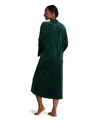 Miss Elaine Women's Fleece Zip Front Long Robe