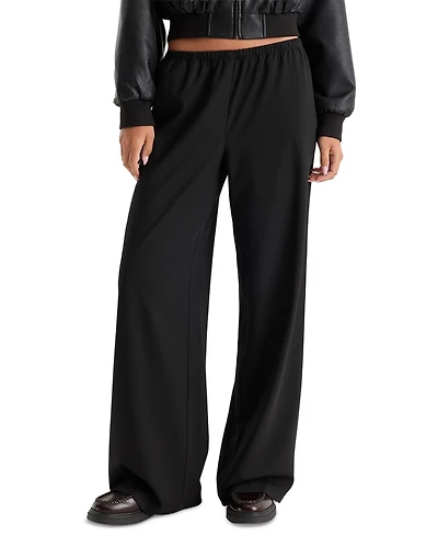 Good American Women's Straight-Leg Pull-On Trouser