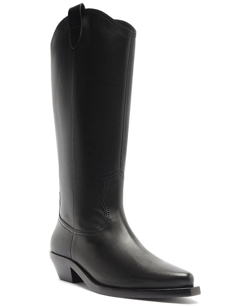 Schutz Women's Nash Up Block Heel Tall Boots