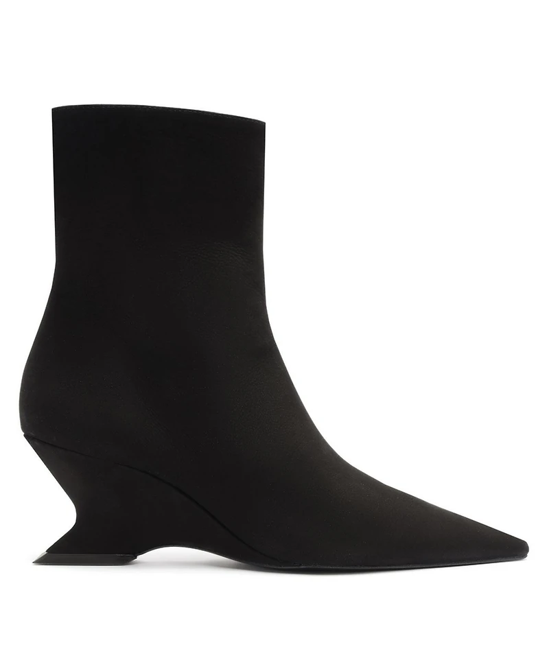 Schutz Women's Siena Mid Wedge Dress Booties