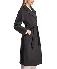 Julia & Stella By Maximilian Women's Belted Wrap Wool-Cashmere Blend Coat