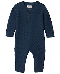 Little Planet by Carter's Baby Boys' or Girls' Sweater-Knit Long-Sleeve Jumpsuit