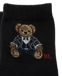 Polo Ralph Lauren Baby Boys' Polo Bear Holiday Cotton-Blend Crew Socks, 3-Pack