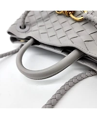 Pre-Owned Bottega Veneta Andiamo Small Intrecciato Leather Tote Bag