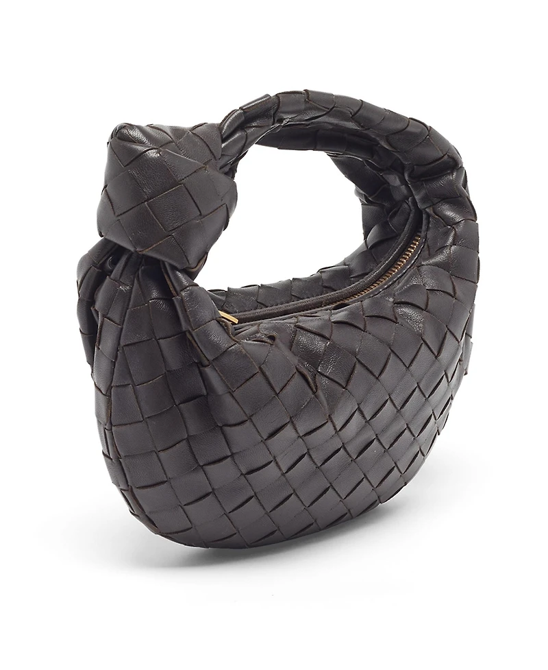 Pre-Owned Bottega Veneta women's Mini Desiree Leather Crossbody Bag