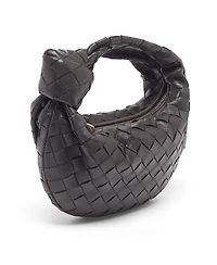 Pre-Owned Bottega Veneta women's Mini Desiree Leather Crossbody Bag
