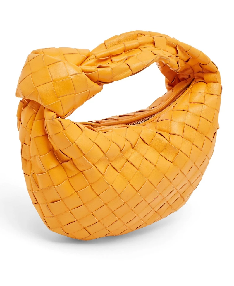 Pre-Owned Bottega Veneta Mini Jodie Intrecciato Leather Hobo Bag