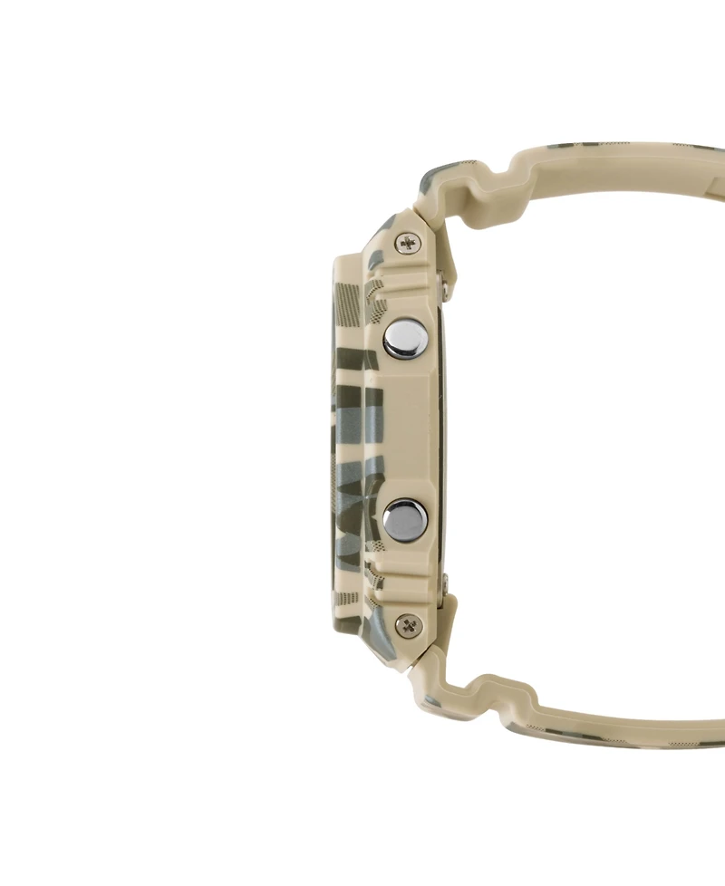 G-Shock Men's Analog Digital Tan Camo Resin Watch 45.4mm