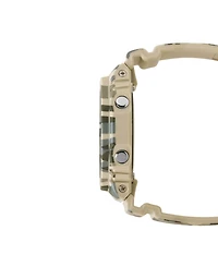 G-Shock Men's Analog Digital Tan Camo Resin Watch 45.4mm