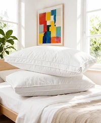 Unikome Medium Firm Goose Feather Down 2-Pack Pillows