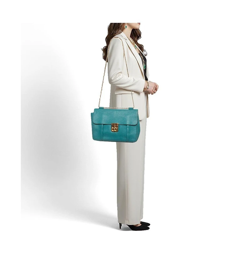 Pre-Owned Chloe Women's Elsie Large Leather Shoulder Bag