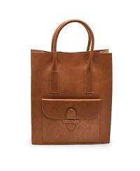 Pre-Owned Celine Women's Linda Leather Shopper Tote Bag
