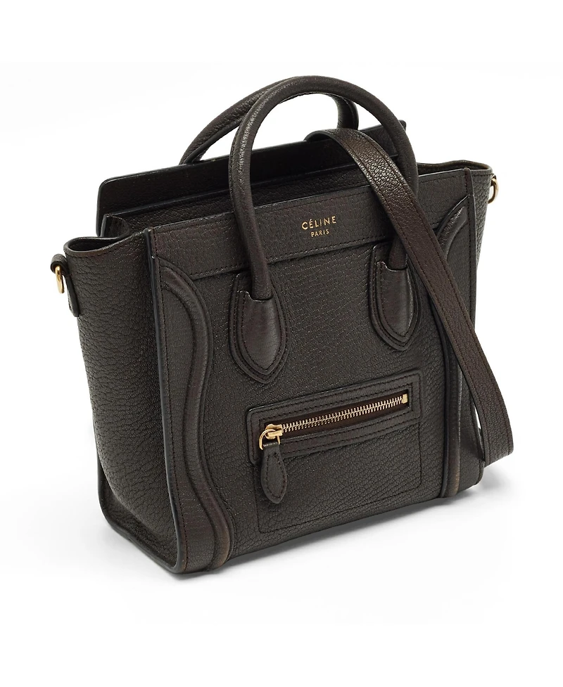 Pre-Owned Celine Women's Luggage Tote in Grained Leather