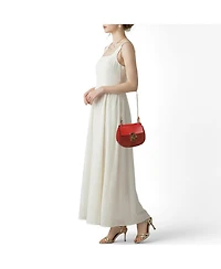 Pre-Owned Chloe Women's Drew Small Suede and Leather Shoulder Bag